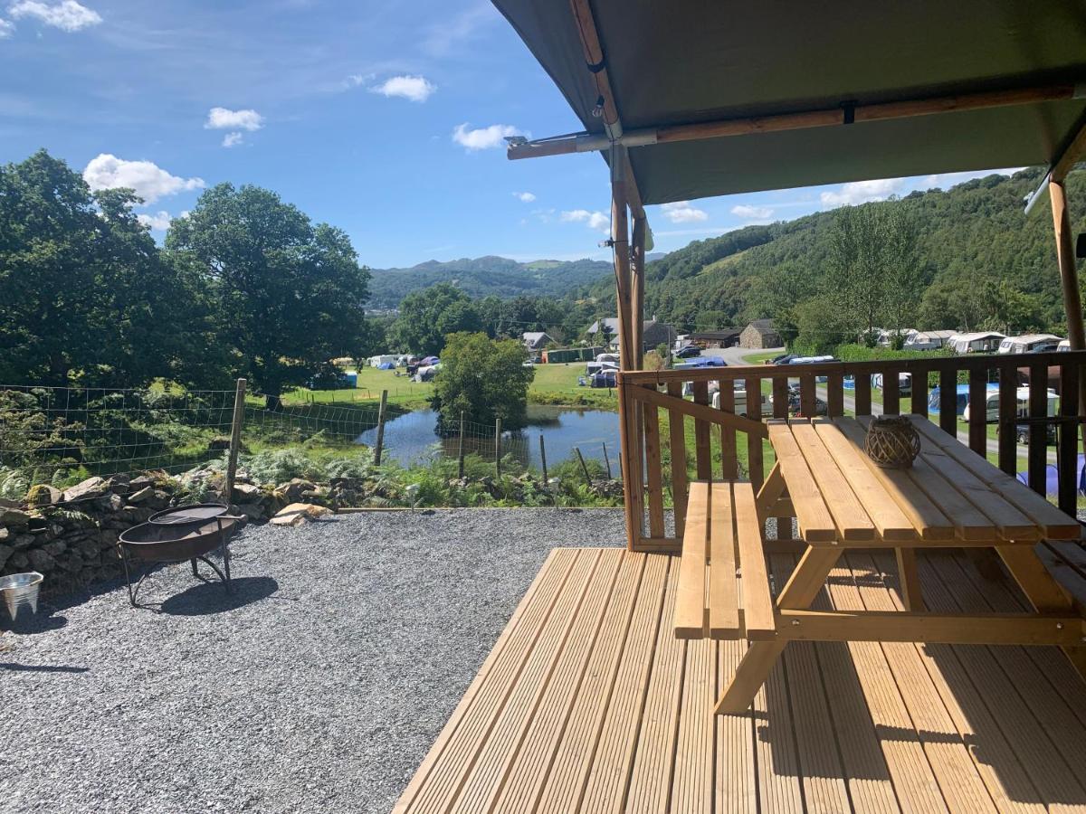 Mountain View Safari Tent With Hot Tub In The Heart Of Snowdonia Dolgellau Exterior foto