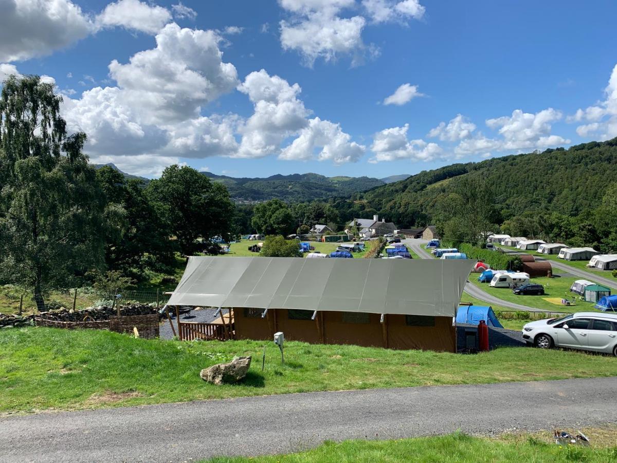 Mountain View Safari Tent With Hot Tub In The Heart Of Snowdonia Dolgellau Exterior foto